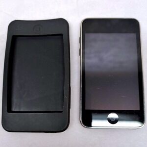 Apple iPod Touch 2nd Generation 8GB Black Silver A1288 Vintage Tested Working